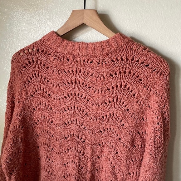 American Eagle | Knit Cozy Sweater desert rose medium - Picture 4 of 4
